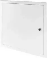 AWENTA Plastikinės revizinės durelės baltos su užraktu 450 x 450mm (DT17Z)
