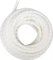 Elettrocanali Apsauginė spiralinė žarna P 10 - 12mm balta 25m (ECP10)