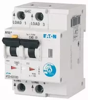 Eaton Priešgaisrinis kibirkščiavimo detektorius 2P 40A C 0,03A Tipas AC AFDD-40/2/C/003 187239