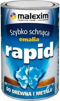 MALEXIM Greitai džiūstantis alkidinio emalio dažai RAPID Baltas MATINIS 0,7L (1 vnt.)