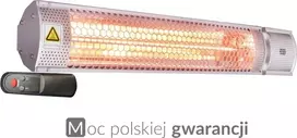 SELFA Infraraudonųjų spindulių šildytuvas XD-Y 2000W IP55 su pulteliu Selfa