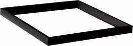 ECOLIGHT2 Antstatas Eco* Light EC79574 LED plokštėms 60x60 cm aliuminis juodas