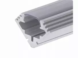 Prescot Profilis LED 45-ALU 1 m su permatomu gaubtu KA-COM Kluś