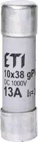 Eti-Polam Saugiklio įdėklas cilindrinis PV 10x38mm 13A gPV 1000V DC CH10 002625078