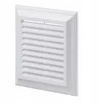 Vents Vėdinimo grotelės įpučiamos-ištraukiamos 138x138 balta EL180A