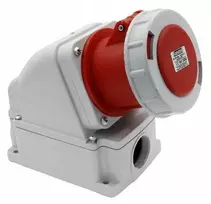 FAMATEL Fiksuotas lizdas 63A 5P 400V IP67 24395 FAMATEL