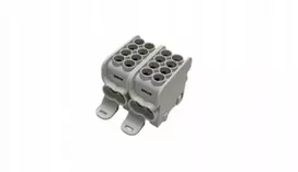 MOREK Paskirstymo blokas - skirstomasis HLAK25 (MAG) 2P pilkas 2xAl/Cu 25mm+16mm 1000VAC/1500VDC MAG2252A00
