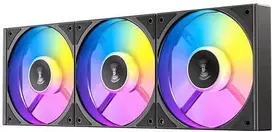 Ventiliatorius Antec Connect C120R ARGB Reverse, 3 vnt. rinkinys, juodas (0-761345-40048-0)