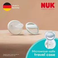 NUK NUK ŽINDYMO KOMFORTAVIMAS 2 VNT. 0-6 MĖN. ORO VOŽTUVAS ŽALIA/MĖLYNA 10175338