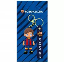 Moya Matcha Raktų pakabukas FC Barcelona Roberto Lewandowski figūrėlė pakabukas raktams kuprinei / 49901