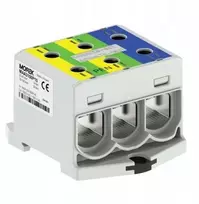 MOREK Jungtis OTL-PEN 150-3 2x geltona/žalia/mėlyna 3xAl/Cu 25-150mm 1000V AC/1500V DC Universali jungtis MAA3150P10
