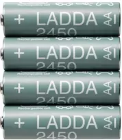 Varta Akumuliatoriai IKEA LADDA AAA 750mAh 4 vnt. NiMH Baterijos Akumuliatorinės