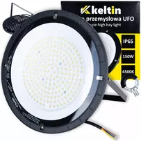 KELTIN Pramoninė LED lempa UFO tipo 150W 18000LM 4500K IP65 (10)