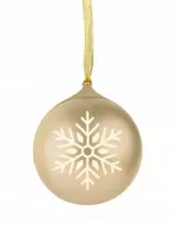 Big Ben BigBen Garsiakalbis Šviečiantis kalėdinis burbulas Auksinis (XMASBALLGOLD)