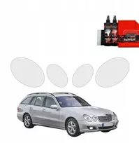 GrizzGlass Apsauginė plėvelė ant žibintų BodyShield, skirta Mercedes Benz E klasės S211 universalas (2002-2009) [4w1]