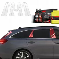 GrizzGlass Apsauginė plėvelė ant stulpelių BodyShield, skirta Hyundai i30 Wagon (2020-2025) [10w1]
