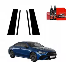 GrizzGlass Juoda plėvelė ant statramsčių BodyShield, skirta Mercedes CLA 200 (2025-2026) [2w1]