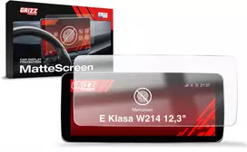 GrizzGlass Matinė plėvelė GrizzGlass CarDisplay Protection, skirta Mercedes E Klasė W214 Widescreen Virtual Cockpit (2023-2025)