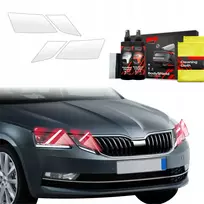 GrizzGlass Apsauginė plėvelė žibintams GrizzGlass BodyShield, skirta Skoda Octavia 3 (2017-2020) [4w1]