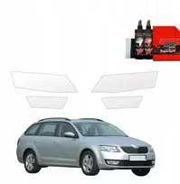 GrizzGlass Apsauginė plėvelė priekiniams žibintams BodyShield, skirta Skoda Octavia 3 Kombi 5D (2017-2020) [4w1]