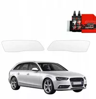 GrizzGlass Apsauginė plėvelė priekiniams žibintams BodyShield, skirta Audi A4 B8 Avant Facelifting (2011-2015) [2w1]