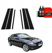 „GrizzGlass“ anglies plėvelė ant statramsčių „BodyShield“, skirta BMW 3 E90 Sedan LCI (2008-2012) [6w1]
