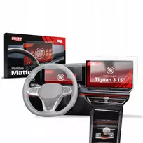 GrizzGlass Matinė plėvelė GrizzGlass CarDisplay Protection, skirta Volkswagen VW Tiguan 3 15'' (2024-2025) [3w1]