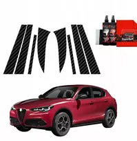 GrizzGlass anglies plėvelė ant stulpelių GrizzGlass BodyShield, skirta Alfa Romeo Stelvio (2023-2025) [8w1]