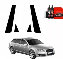 GrizzGlass Juoda plėvelė stulpams GrizzGlass BodyShield, skirta Audi A6 C6 Avant (2004-2008) [4w1]