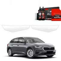 GrizzGlass Apsauginė plėvelė priekiniams žibintams GrizzGlass BodyShield, skirta Skoda Scala (2023-2025) [2w1]