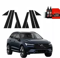 GrizzGlass Karboninė plėvelė ant statramsčių GrizzGlass BodyShield, skirta Volvo XC60 2 (2022-2025) [10w1]