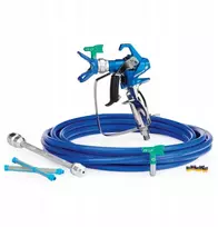 Graco GRACO DAŽYMO STOTELĖ PISTOLETAS CONSTRACTOR PC + ŽARNA BLUEMAX II 3/16 + PURKŠTUKAI FFLP 213 FFLP 312