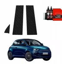 GrizzGlass Carbon plėvelė statramsčiams GrizzGlass BodyShield, skirta Fiat 500 (2016-2025) [3w1]
