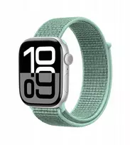 Crong Crong Nylon – Sportinis dirželis Apple Watch 38/40/41/42 mm (Atlantic Žalias)