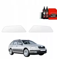 GrizzGlass Apsauginė plėvelė žibintams BodyShield, skirta Skoda Octavia 2 Kombi (2004-2008) [2w1]