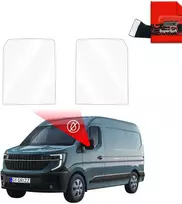 GrizzGlass Lietaus apsauginė plėvelė veidrodėliams GrizzGlass ZeroDrop, skirta Renault Master (2025-2026)