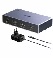 Šakotuvas HDMI skirstytuvas Ugreen CM694 1x2, 8K, 60Hz (juoda)