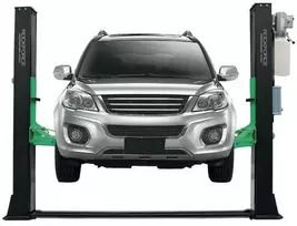 Rockforce Elektrohidraulinis dviejų kolonų keltuvas 4t automatinis 400V - prailginamos svirtys