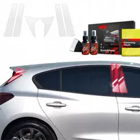 GrizzGlass Apsauginė plėvelė stulpams GrizzGlass BodyShield skirtas Ford Focus ST-Line X Hatchback Facelift (2021-2025) [6w1]