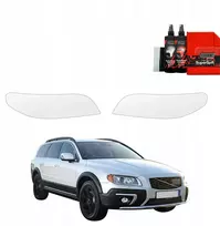 GrizzGlass Apsauginė plėvelė priekiniams žibintams BodyShield, skirta Volvo XC70 3 Kombi 5D (2013-2016) [2 in 1]
