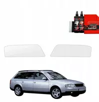„GrizzGlass“ apsauginė plėvelė priekiniams žibintams „BodyShield“ skirtas „Audi A6 C5 Avant“ (1998-2004) [2w1]