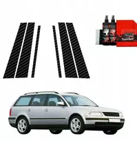 GrizzGlass Karboninė plėvelė ant stulpelių BodyShield skirtas Volkswagen Passat B5 Variant (1996-2000) [6w1]