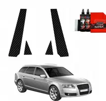 GrizzGlass Karboninė plėvelė stovams BodyShield, skirta Audi A6 C6 Avant (2004-2008) [4w1]