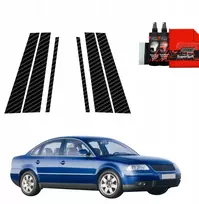 GrizzGlass Karboninė plėvelė stulpams BodyShield, skirta Volkswagen Passat B5 Sedan Facelifting (2000-2005) [6w1]