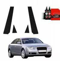 GrizzGlass Karboninė plėvelė stovams GrizzGlass BodyShield, skirta Audi A6 C6 Sedan 4D (2004-2008) [4w1]