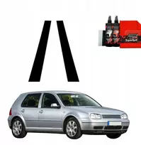 GrizzGlass Juoda plėvelė stulpams BodyShield, skirta Volkswagen Golf 4 Hatchback 5D (1997-2003) [2w1]