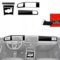 GrizzGlass Plėvelė vidaus apdailai GrizzGlass PianoSkin Glossy, skirta Volkswagen Tiguan 3 (2024-2025) [5w1]