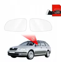 GrizzGlass Lietaus apsauginė plėvelė veidrodėliams GrizzGlass ZeroDrop Skoda Octavia 2 Kombi (2004-2008)