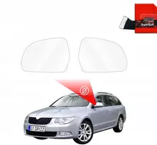 GrizzGlass Lietaus apsauginė plėvelė veidrodėliams ZeroDrop, skirta Skoda Superb 2 Kombi (2009-2013)