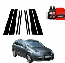 GrizzGlass Juoda plėvelė stulpams BodyShield, skirta Volkswagen Golf 5 Variant (2003-2009) [8w1]